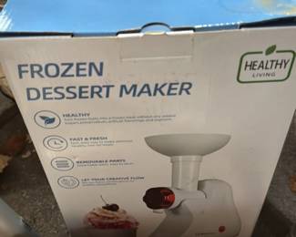 Healthy Living La Reveuse Frozen Dessert Maker 