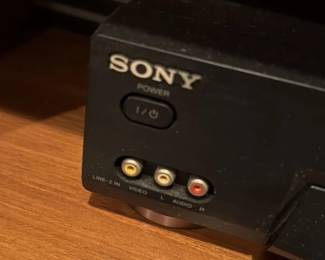 Toshiba Regza LCD TV and Sony Hi-Fi Stereo VCR 