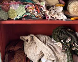 Vintage Fabric and Trim Collection 