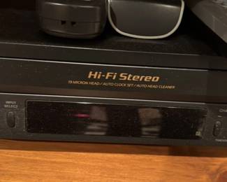 Toshiba Regza LCD TV and Sony Hi-Fi Stereo VCR 