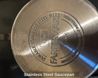 Stainless Steel Saucepan 