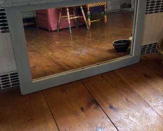 Antique Gesso and Wood Mirror Frame 