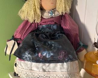 Vintage "Raggedy Ann" Style Doll 
