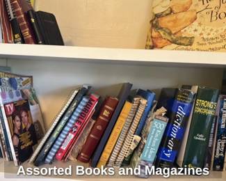 Assorted Books and Magazines 