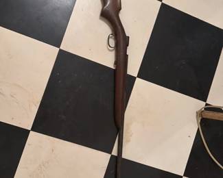 Vintage Bolt Action Rifle 