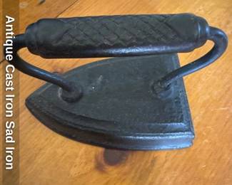 Antique Cast Iron Sad Iron 