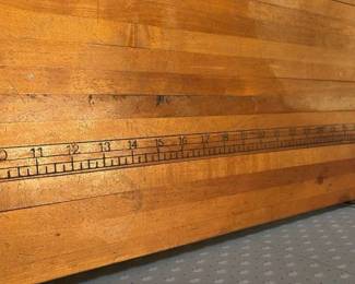 Vintage Wooden Drafting Table 