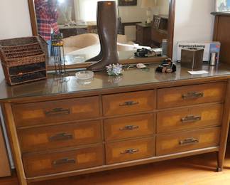 Mid Century Modern Dresser by White
