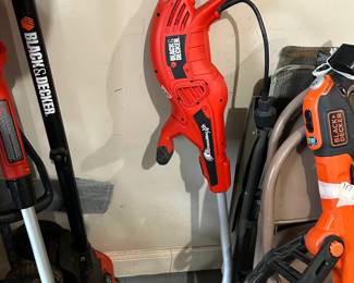 #118	Black and Decker plug in Grass Hog	 $25.00 			
