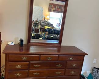 #80	Wood Chest of 7 Drawers - 39x18x41	 $125.00 			
