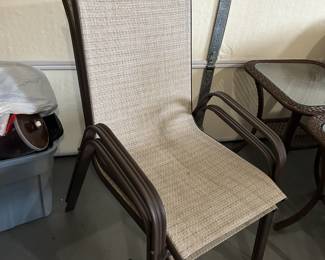 #98	Set of 2 Patio Stacking Chairs	 $20.00 			
