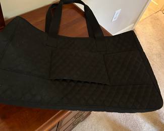 #79	Vera Bradley Black Quilted Large Bag Trolley Sleeve	 $25.00 			
