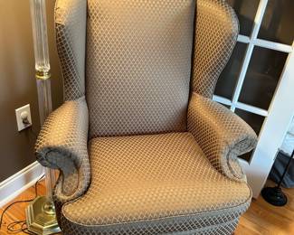 #33	Best Chair green Stripe Windback Chair	 $75.00 			
