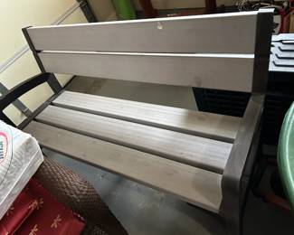 #102	Plastic Gray Bench -60 " Long	 $75.00 			
