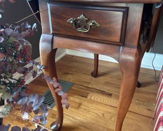 #4	Wood Drop -Side End Tables - 15-24x26Lx25T - Sold as a pair	 $150.00 			
