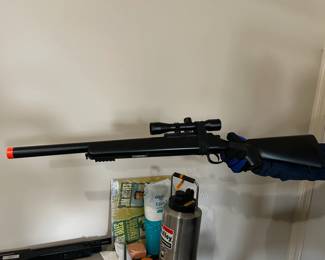 #93	Bold Action Style w/scope BB Gun	 $30.00 			

