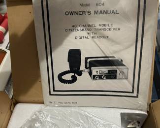 #127	Royce CB Radio in box	 $20.00 			
