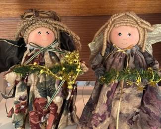 Fabric Angel Ornaments