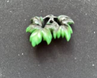 Vintage Lucite Grape Cluster Brooch