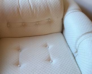 Vintage Upholstered Armchair