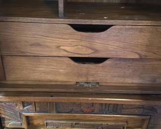 Mid Century Brutalist Dresser