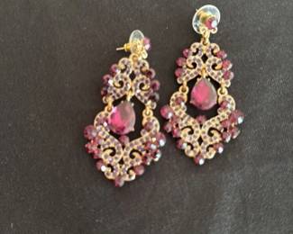 Rhinestone Dangle Earrings