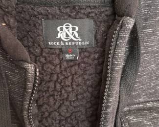 Rock & Republic Sherpa Lined Hoodie