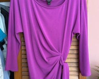 Ann Taylor Petite Purple Knit Dress