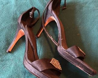 Calvin Klein Embellished Heeled Sandals