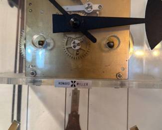 Howard Miller "Crystal Regulator" Wall Clock