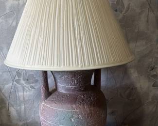 Terracotta Amphora Lamp