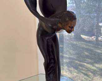 Art Deco "Spirit of Ecstasy" Style Figurine