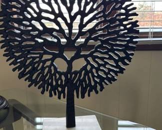 Cast Iron Tree of Life Sculpture