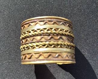Vintage Ethnic Cuff Bracelet