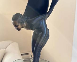 Art Deco "Spirit of Ecstasy" Style Figurine