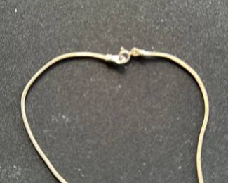 Tiffany & Co. Sterling Silver Heart Pendant Necklace