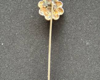 Vintage Floral Stick Pin