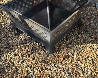 Octagonal Metal Fire Pit