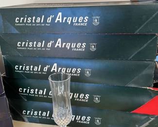Cristal d'Arques "Longchamp" Flute Glasses