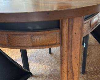 Mid Century Modern Oak Dining Table