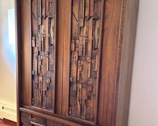 Mid Century Brutalist Dresser