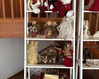 Assorted Christmas Decorations and Collectibles