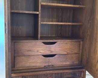 Mid Century Brutalist Dresser