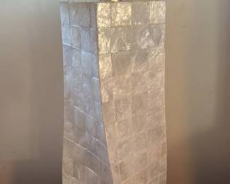 Capiz Shell Table Lamp