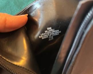 Marc Fisher LTD Black Leather Pointed Toe Ankle Boots