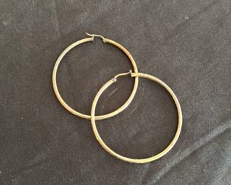 Gold Hoop Earrings