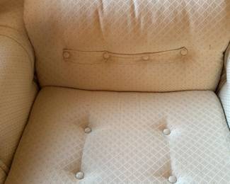 Vintage Upholstered Armchair