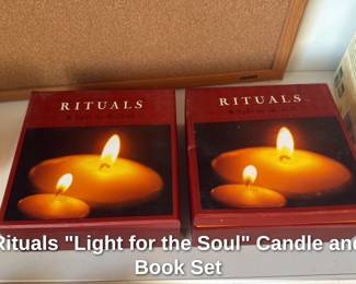 Rituals "Light for the Soul" Candle and Book Set