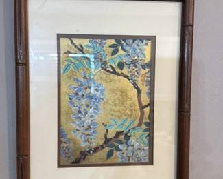 Wisteria Print by Uchida