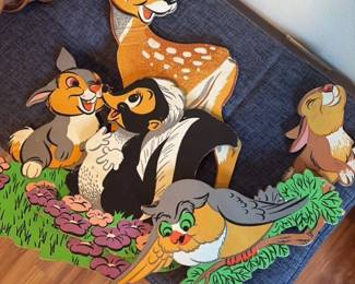 Disney Bambi and Friends Cardboard Cutout Display